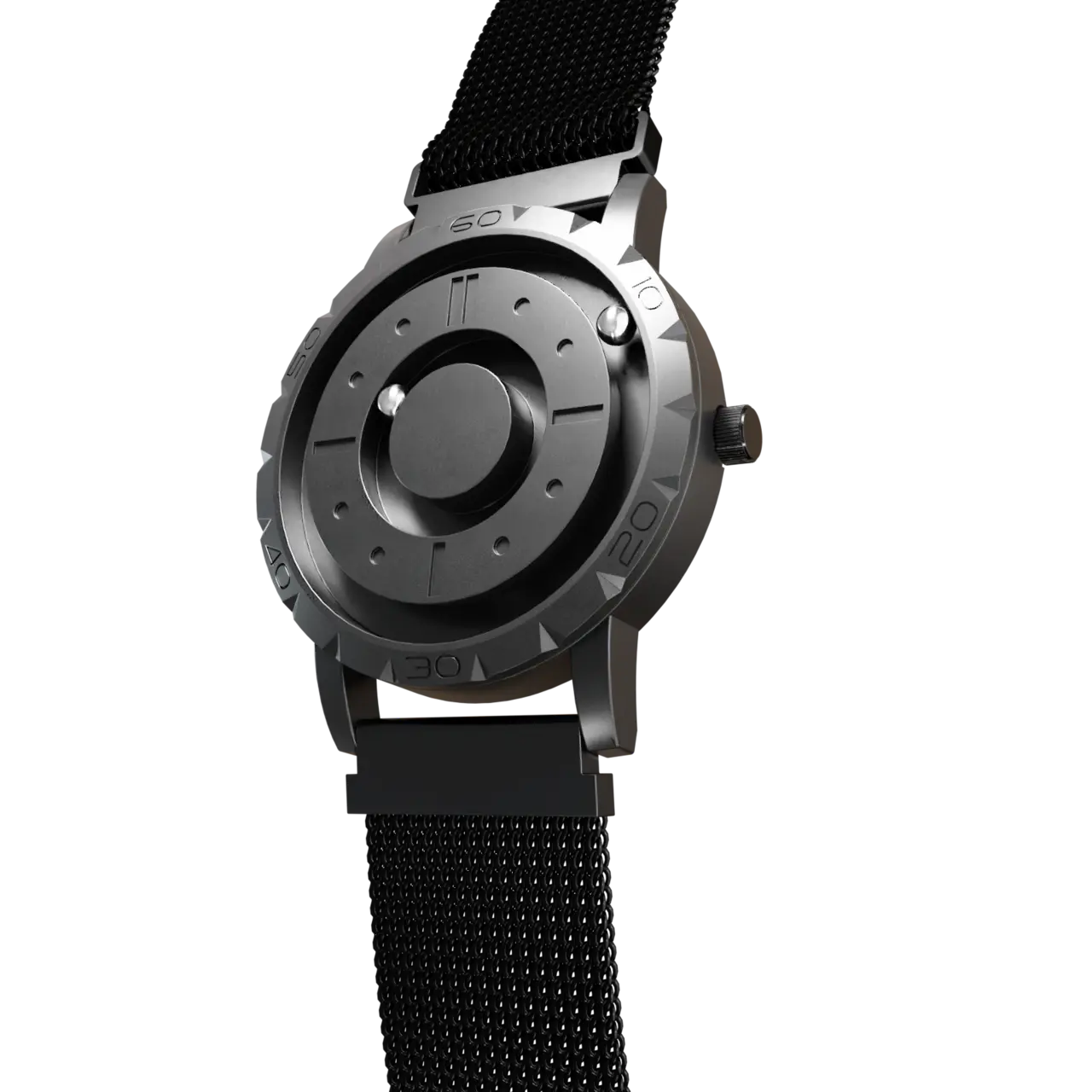 Komet Black mesh magnetic black