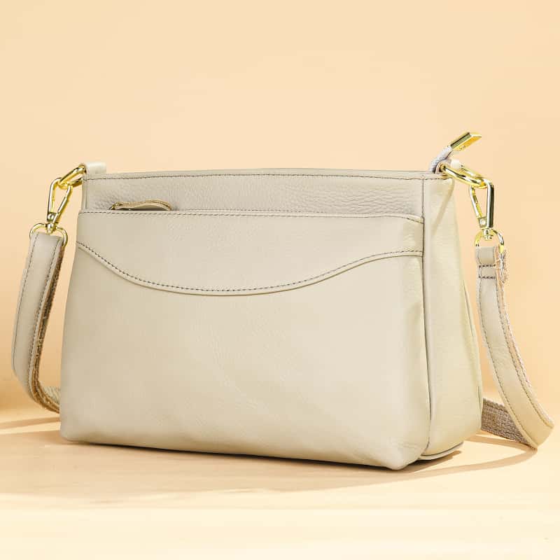 WESTAL large capacity leather women's bag handmade soft leather shoulder small bag head layer cowhide fashion leisure crossbody bag female